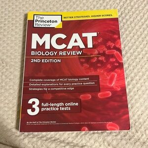 Princeton Review MCAT Biology Review Unused